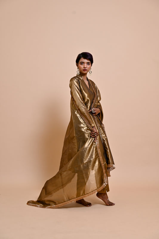 Ruhani Bronze Suit Set